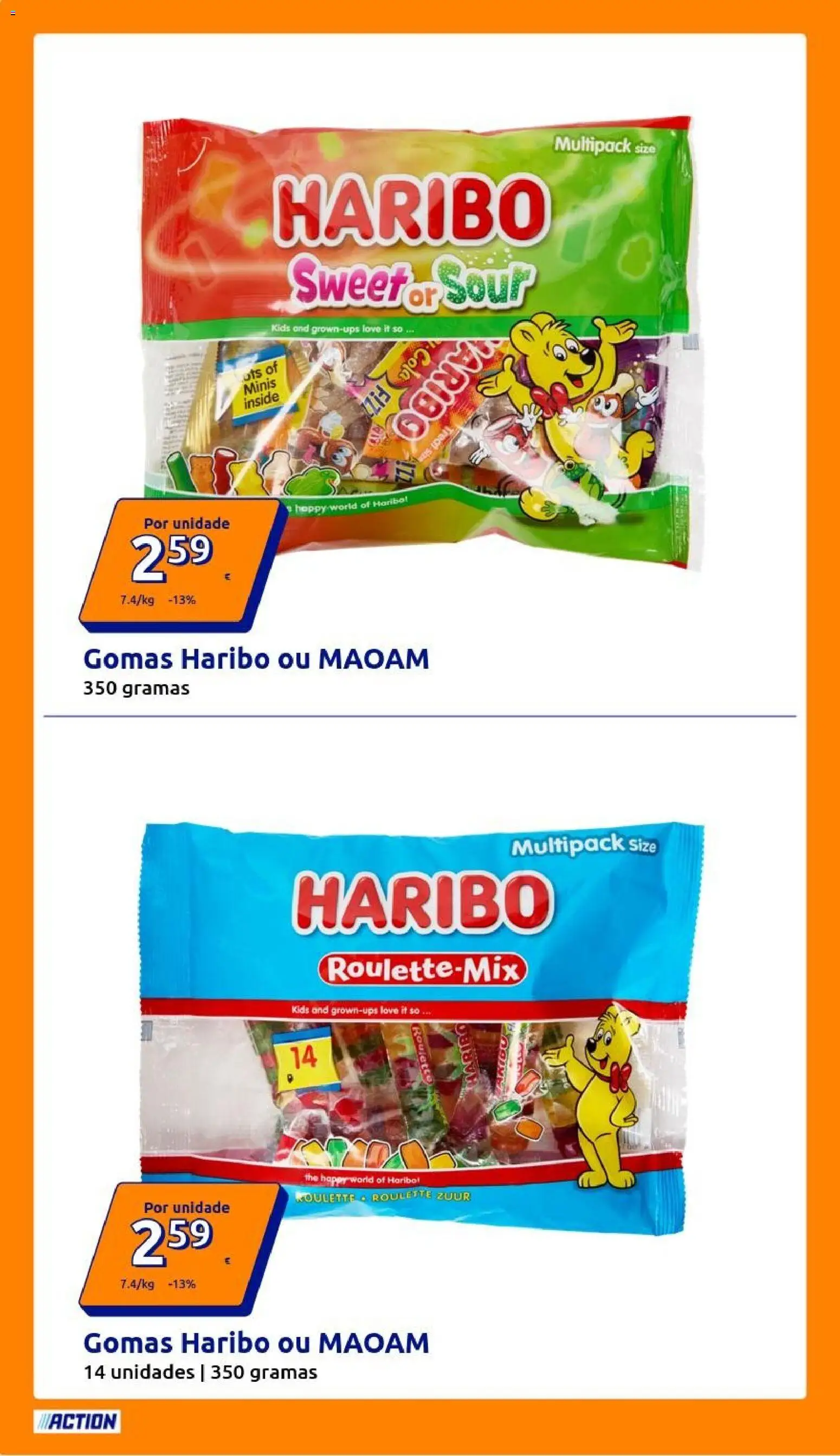 Action - Action week 10 2026 │ válido de 04.03.2026 | Página: 4 | Produtos: Gomas haribo, Gomas