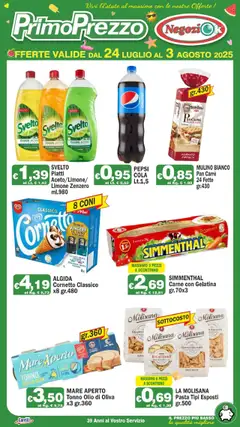 Volantino Primo Prezzo del 24.07.2025 | Pagina: 1