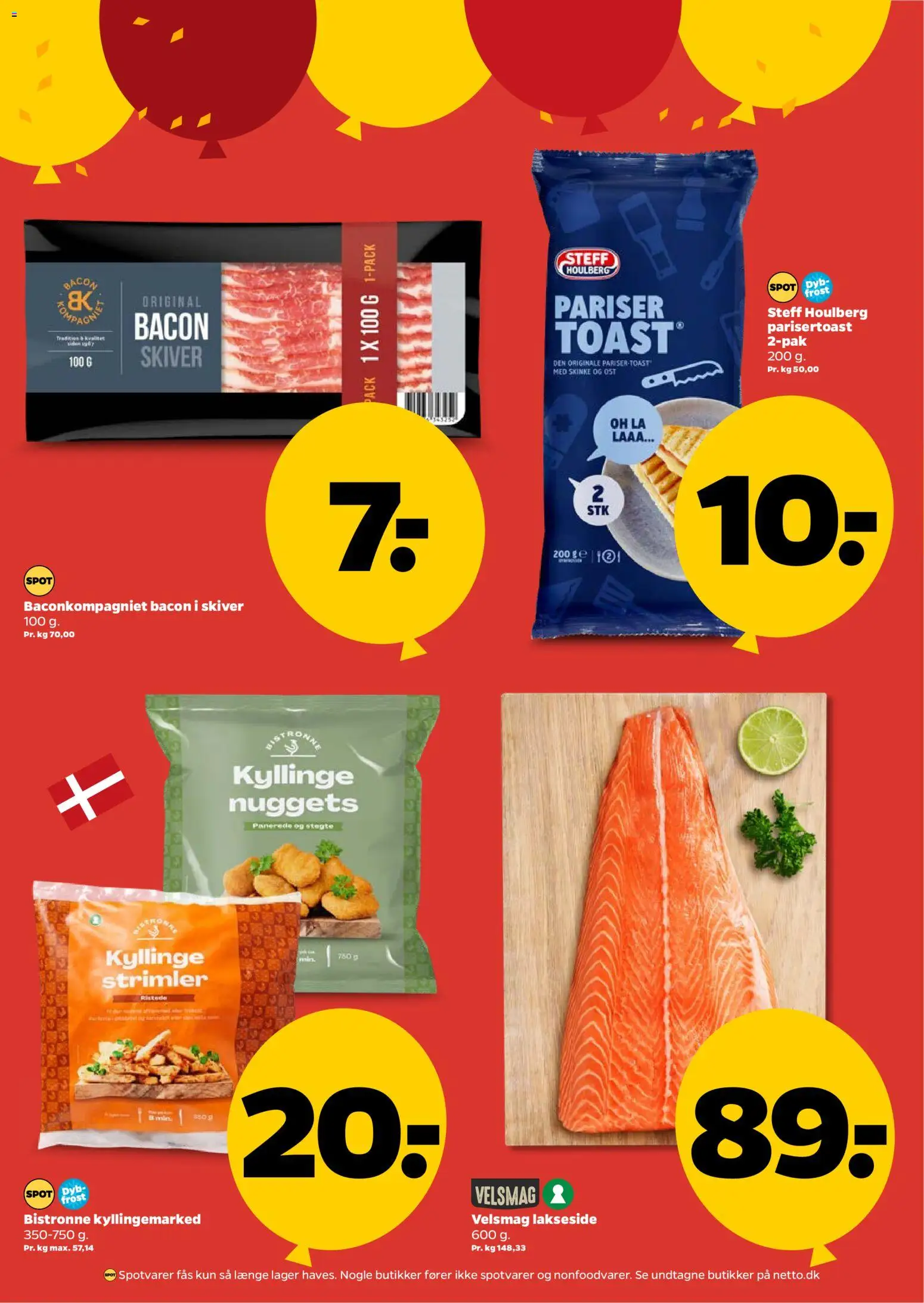 Netto tilbudsavis – gyldig fra 14.03.2026 | Side: 5 | Produkter: Ost, Skinke, Nuggets, Bacon