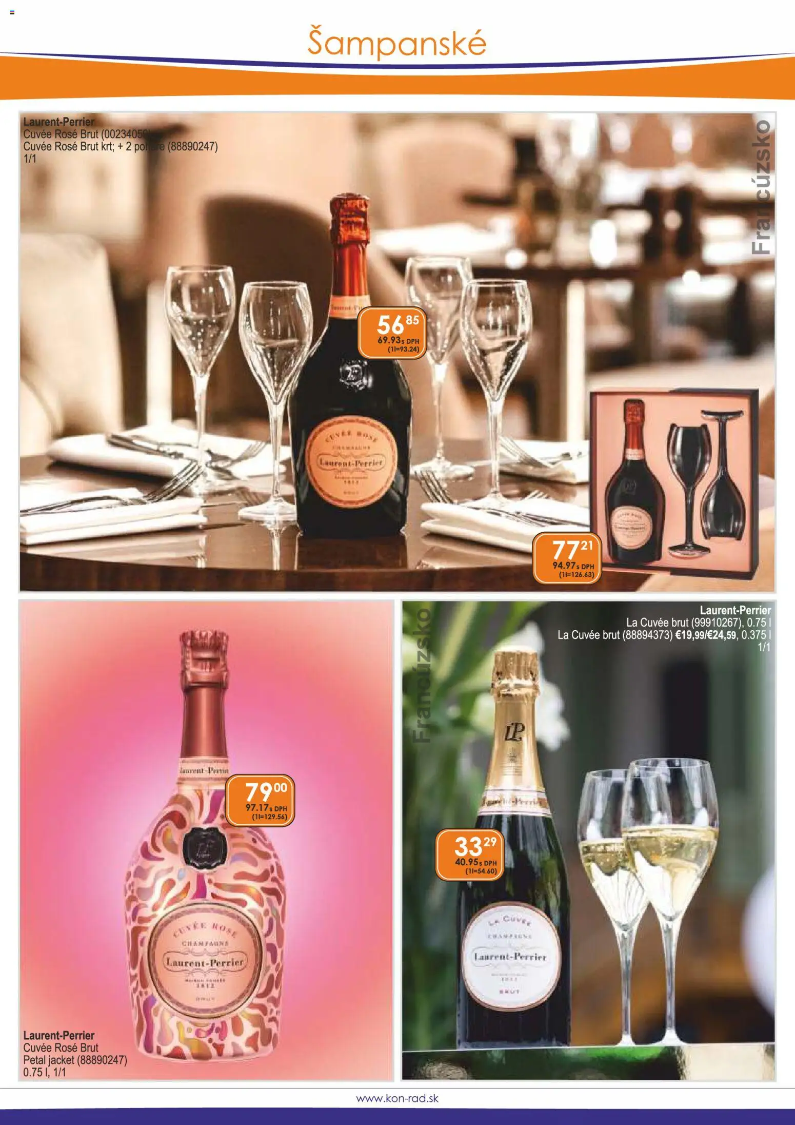 Nové KON - RAD akcie – leták je platný od 01.02.2026 | Strana: 10 | Produkty: Šampanské