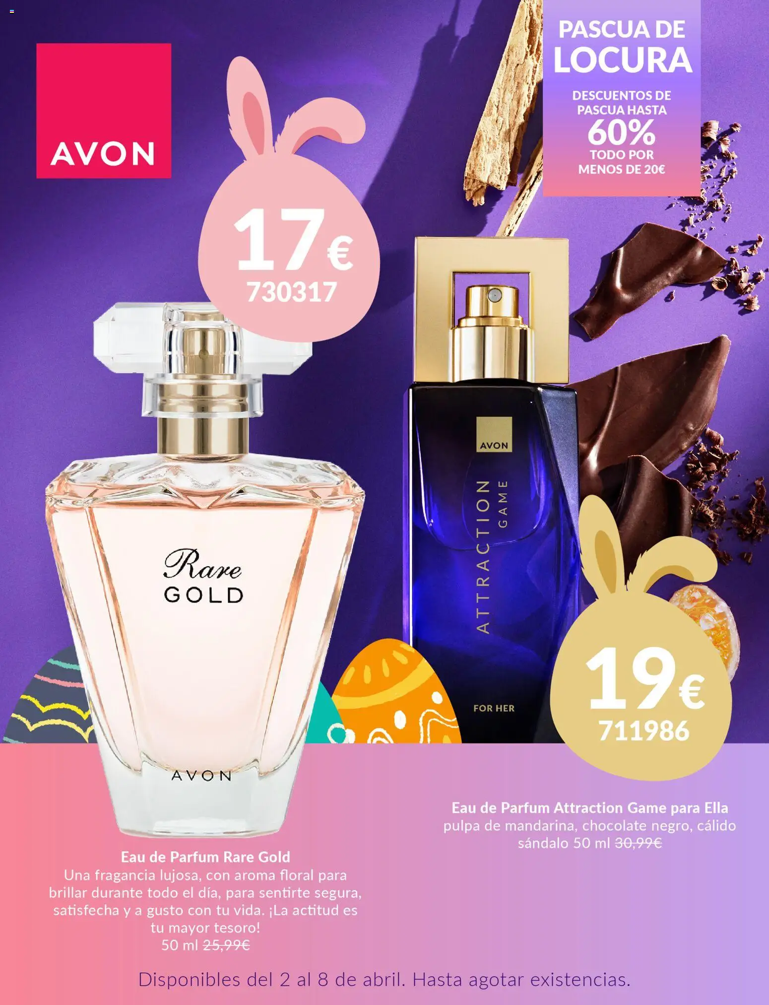Avon - Pascua de Locura │ válido desde el 02.04.2026 | Página: 5 | Productos: Perfume, Fragancia, Chocolate, Eau de parfum