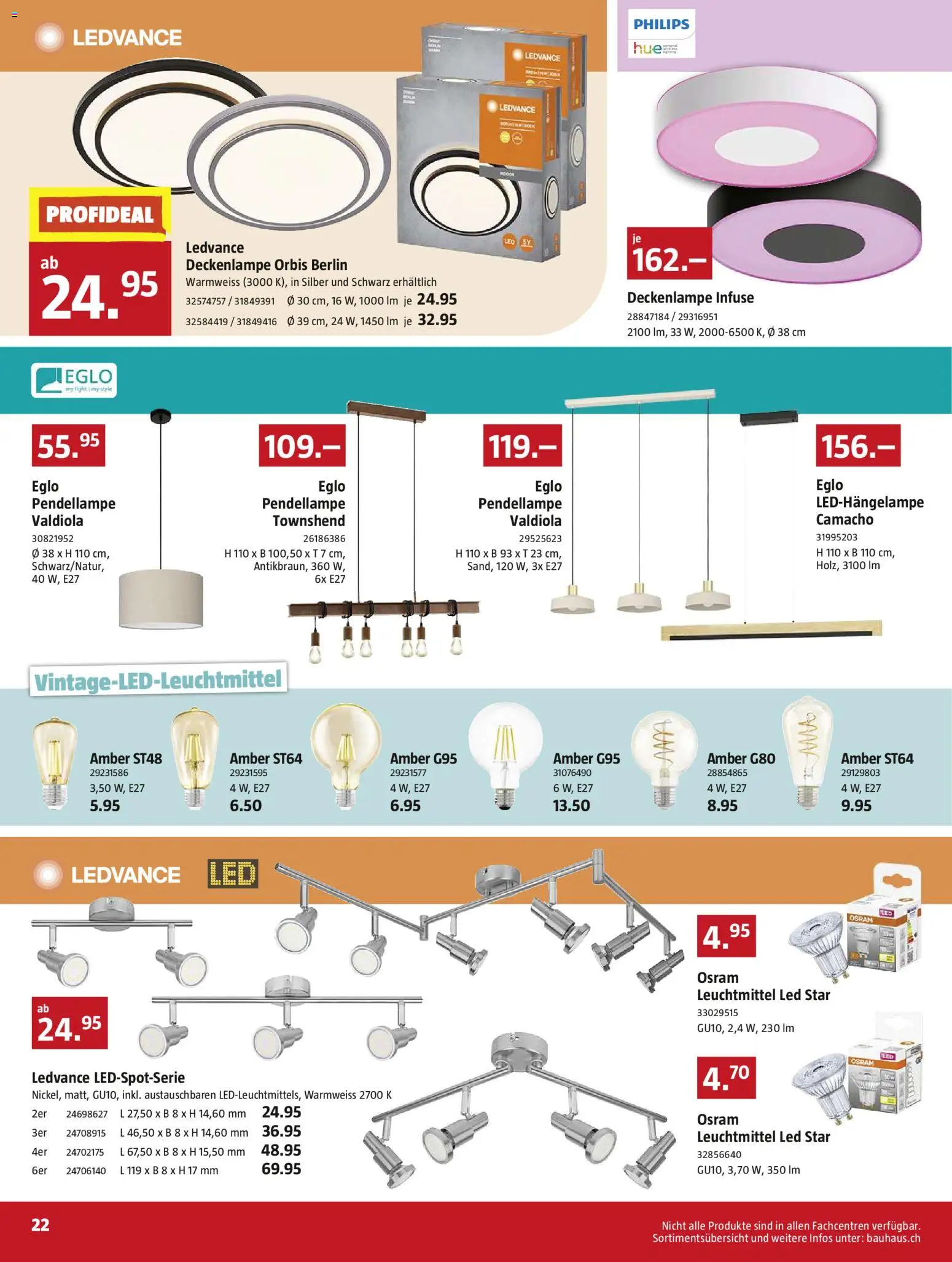 Bauhaus Aktionen – gültig ab 27.10.2025 | Seite: 22 | Produkte: Philips