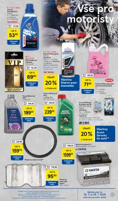 Tesco leták - Hypermarket od 16.07.2025 | Strana: 31 | Produkty: Potah na volant, Autobaterie, Osvěžovač vzduchu, Pink Lady