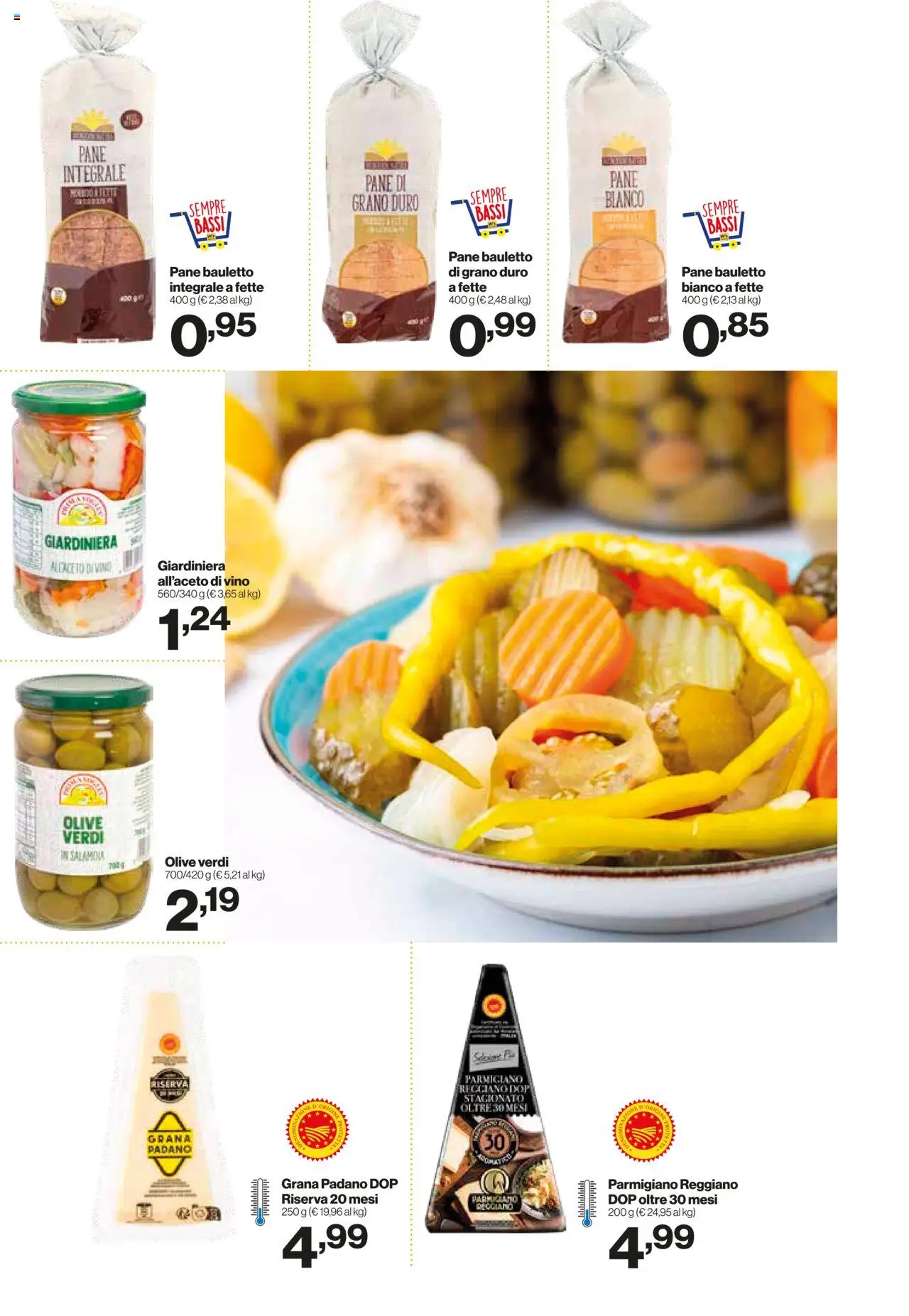 Volantino IN's del 10.09.2025 | Pagina: 4 | Prodotti: Pane, Vino, Grana Padano, Parmigiano