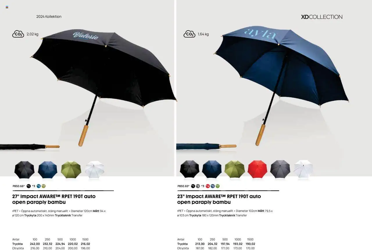 Lyreco reklamblad aktuell från 12.03.2024 | Sida: 48 | Produkter: Paraply
