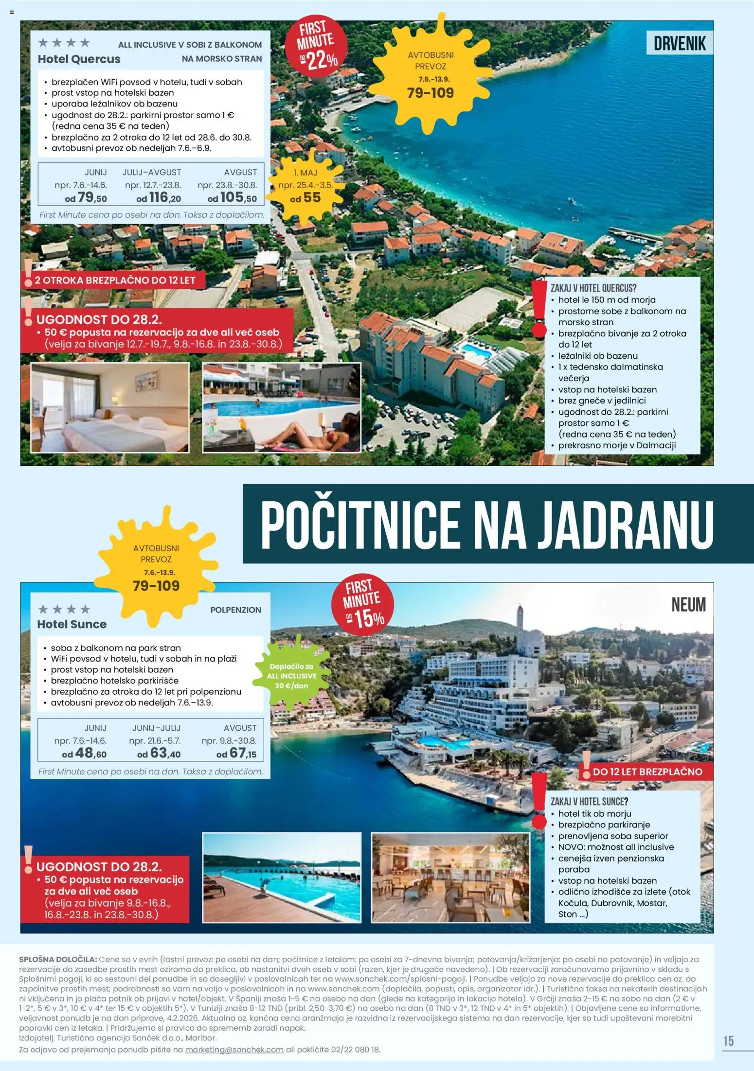 Novi Sonček katalog ponudbe – veljaven od 01.01.2026 | Stran: 15
