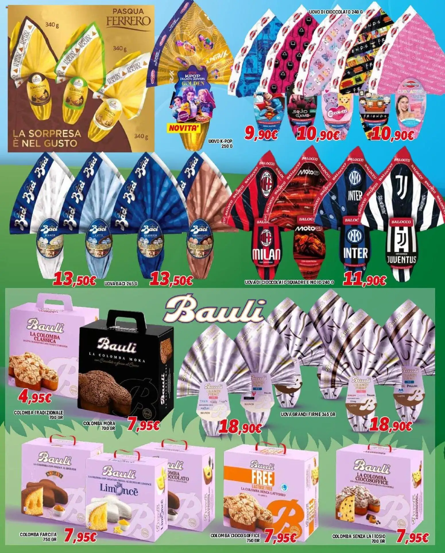 Volantino Orizzonte del 12.03.2026 | Pagina: 3 | Prodotti: Crema, Uova, Latte, Glassa
