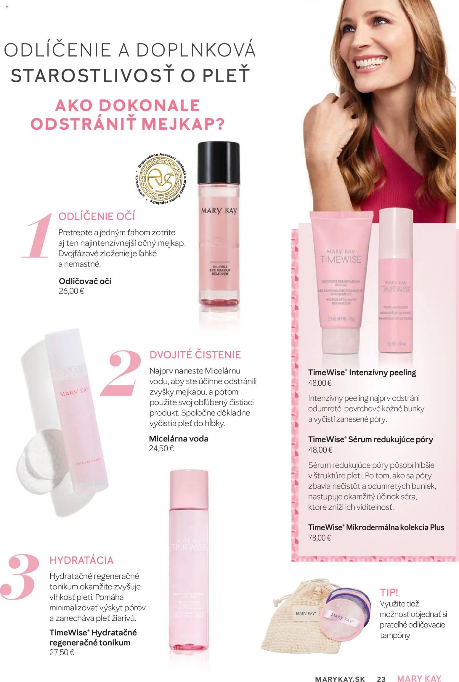 Nové Mary Kay akcie – leták je platný od 01.04.2026 | Strana: 23