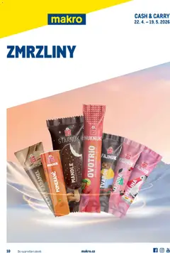 Náhled letáku Makro leták - Zmrzliny od 22.04.2026