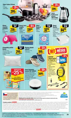 Náhled letáku Albert leták - Hypermarket od 15.04.2026 | Strana: 33 | Produkty: Pánev, Úložný box, Utěrky, Navigace