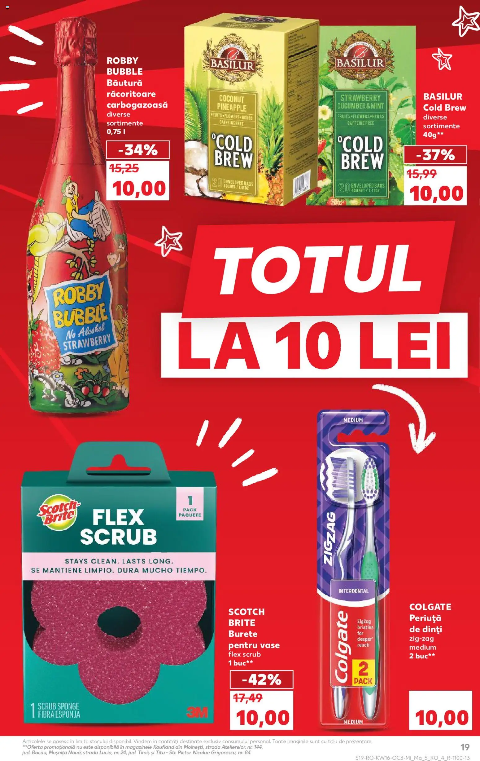 Kaufland RO akciós ujság - amely érvényes a következő dátumtól: 15.04.2026 | Oldal: 19