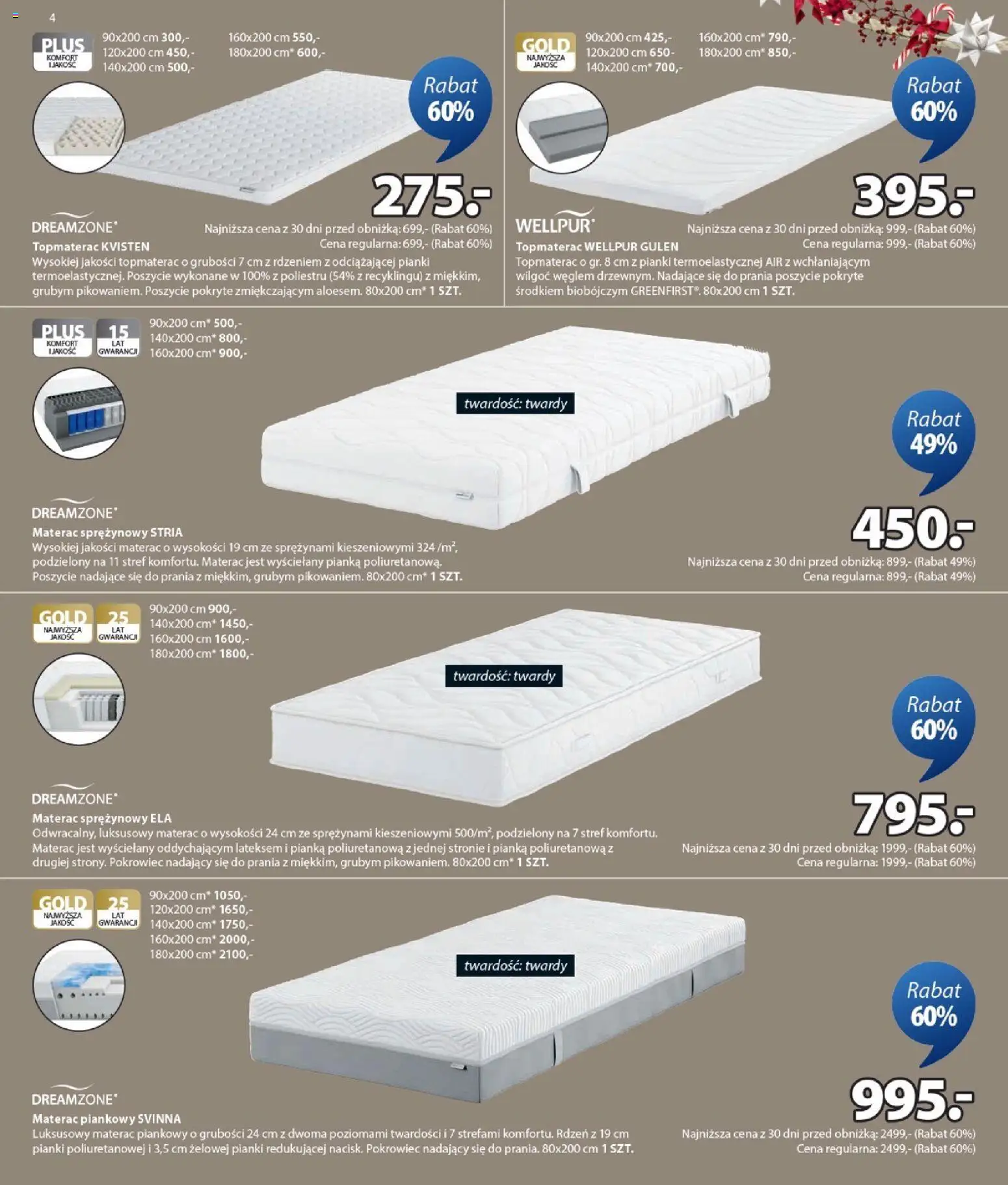 JYSK Gazetka od 01.12.2025 | Strona: 4