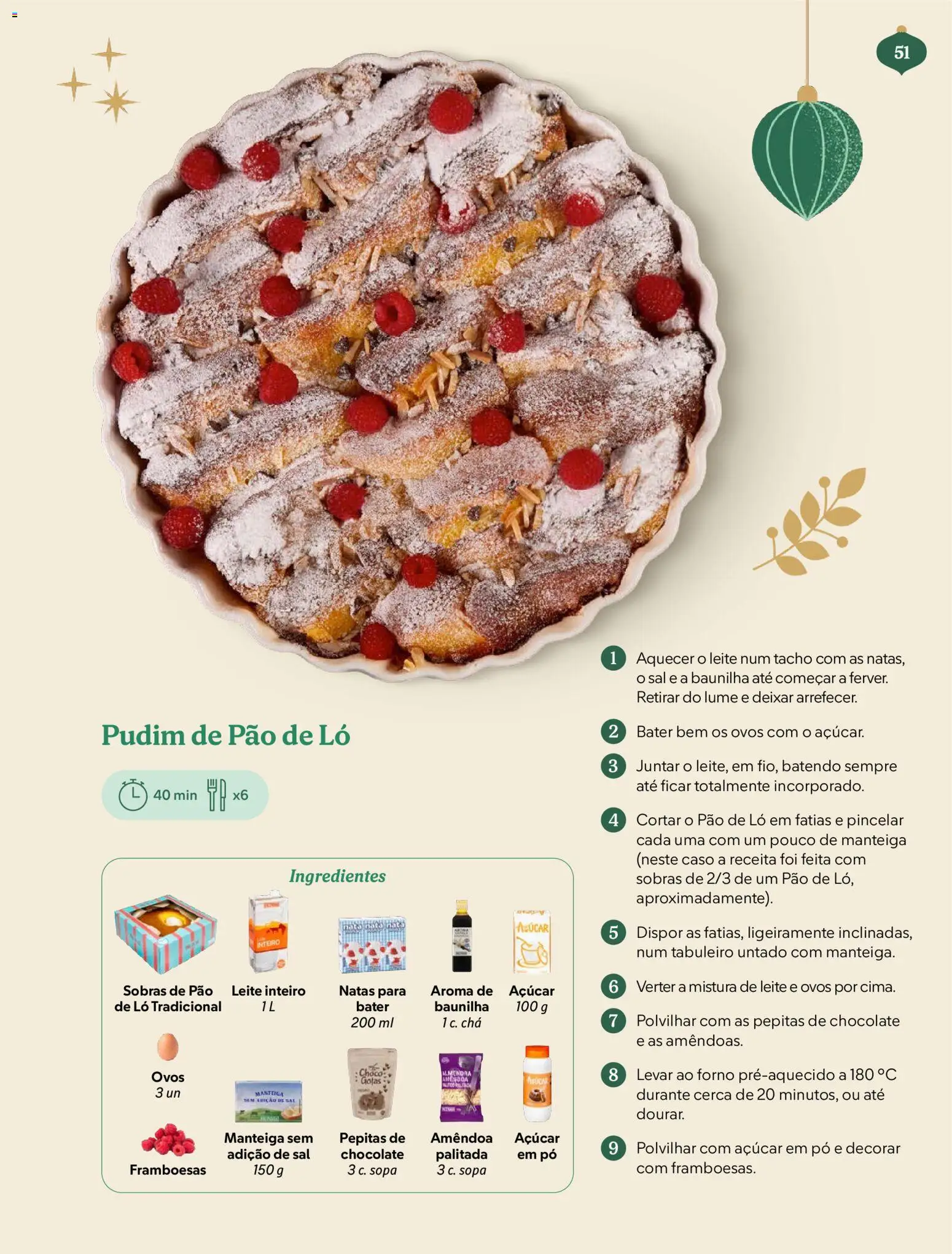 Mercadona folheto │ válido de 02.12.2025 | Página: 51 | Produtos: Framboesas, Sopa, Pão, Chocolate