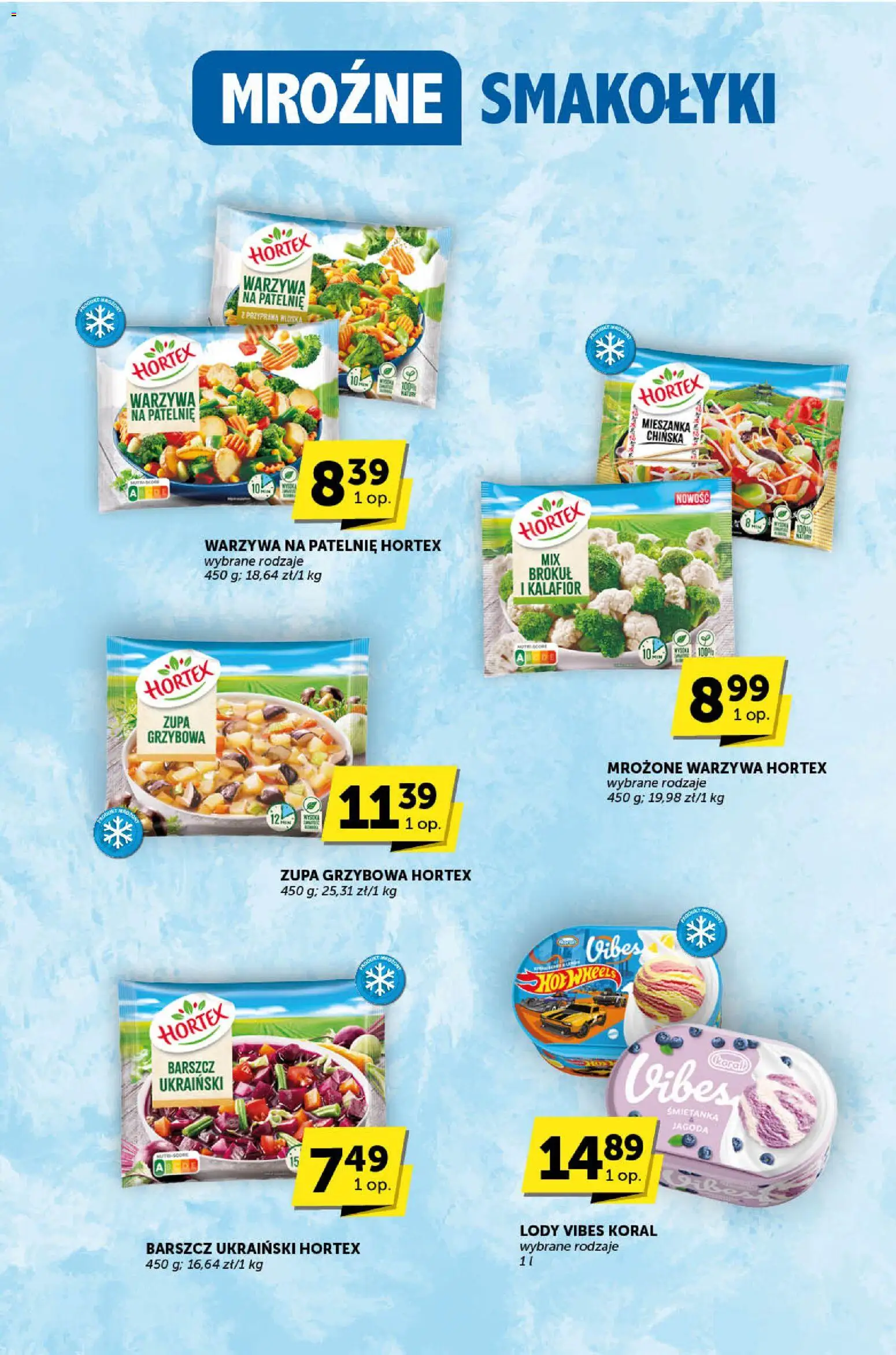 ABC Gazetka - Katalog od 27.11.2025 | Strona: 10 | Produkty: Barszcz, Kalafior, Patelnie, Lody