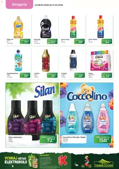 Náhled letáku Tamda Foods leták od 08.04.2026 | Strana: 54 | Produkty: Prací gel, Silan, Elektrokolo, Drogerie