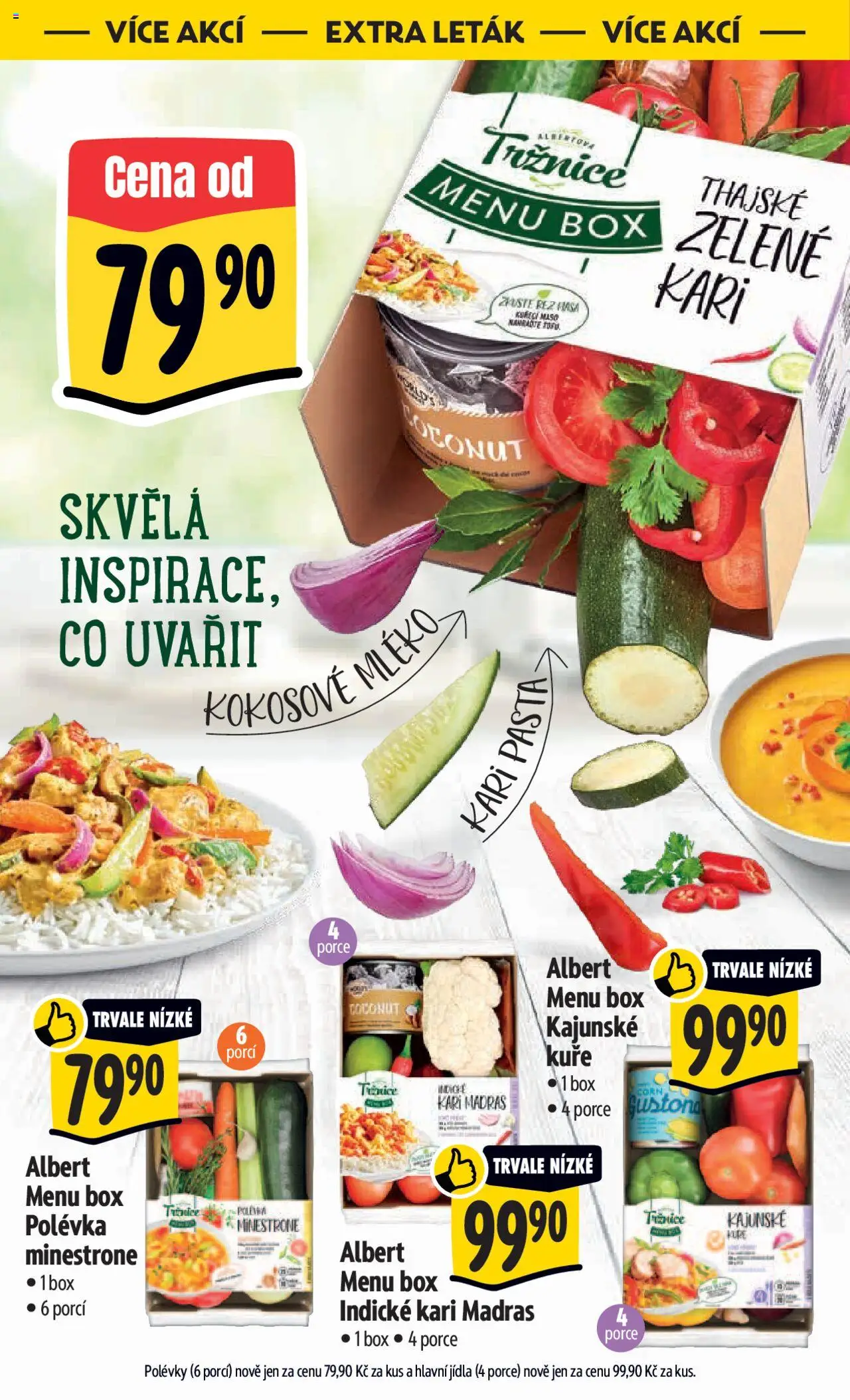 Albert leták - Hypermarket od 02.07.2025 | Strana: 43 | Produkty: Box, Kari pasta, Minestrone, Maso
