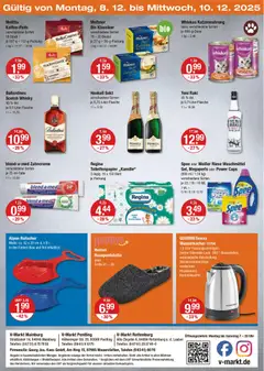 V-Markt - Hallertau/Oberpfalz ab 04.12.2025 gültig | Seite: 28 | Produkte: Melitta, Wasserkocher, Messmer, Toilettenpapier