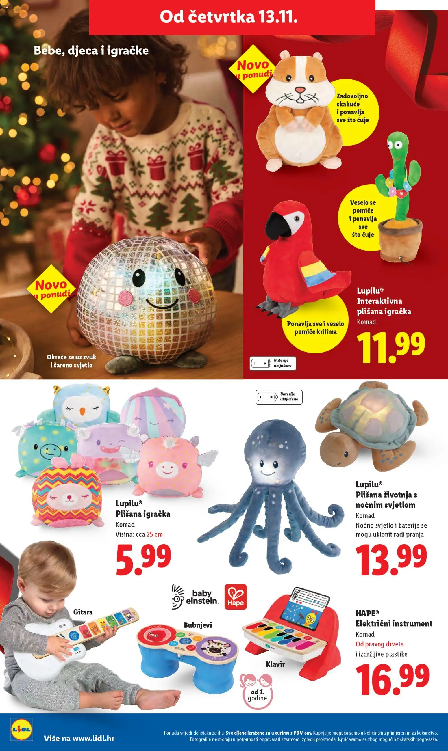 Lidl katalog | vrijedi od 13.11.2025 | Stranica: 26 | Proizvodi: Baterije