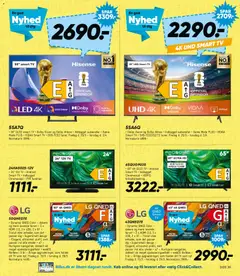 Bilka - Nonfood gyldig fra 20.03.2026 | Side: 35 | Produkter: Smart TV, TV, Søm, Navigation