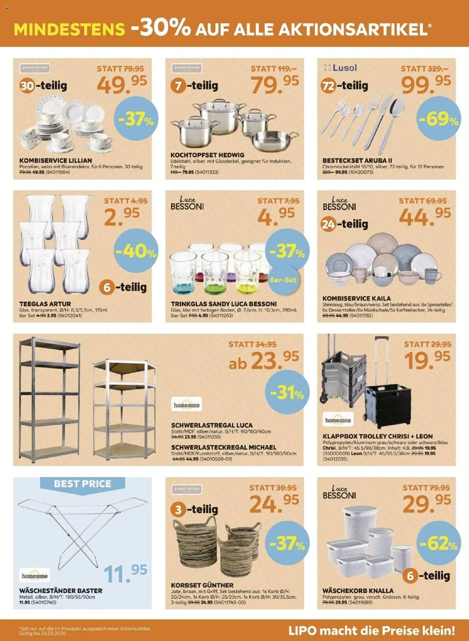 Lipo aktionen – gültig ab 10.03.2026 | Seite: 11 | Produkte: Korb