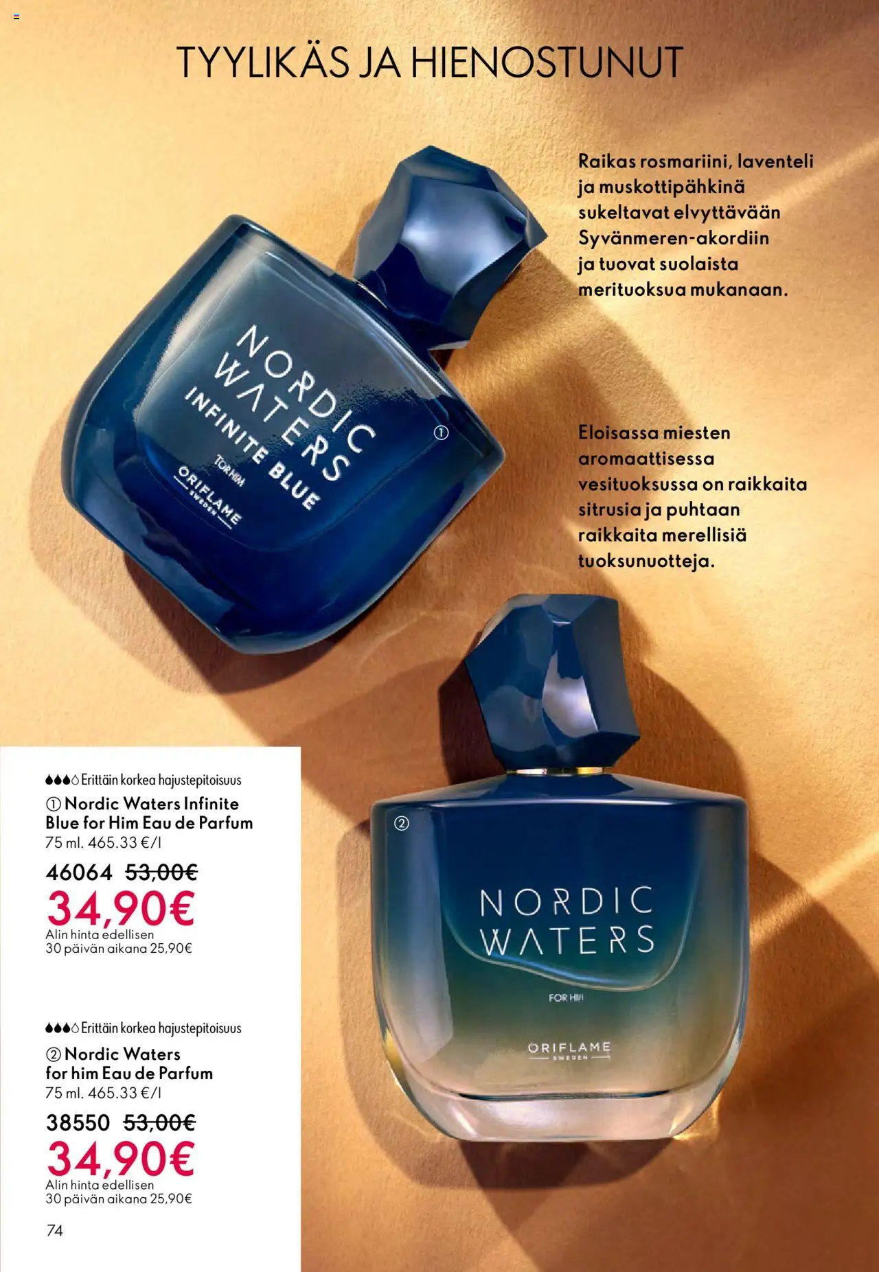 Oriflame - Esite 14 – voimassa 08.10.2025 alkaen | Sivu: 74