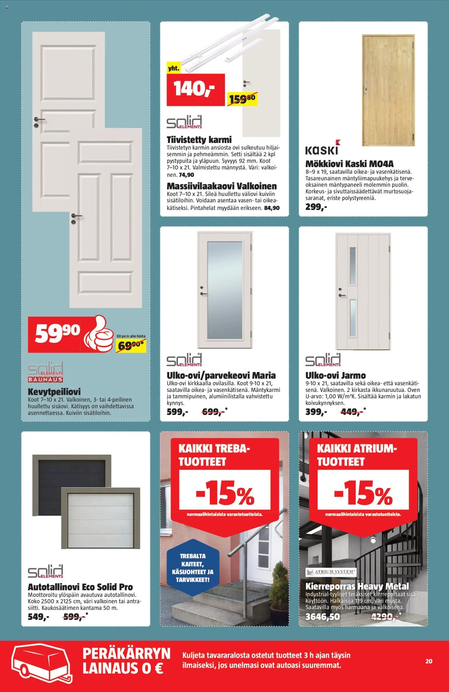 Bauhaus tarjoukset – voimassa 31.03.2026 alkaen | Sivu: 20