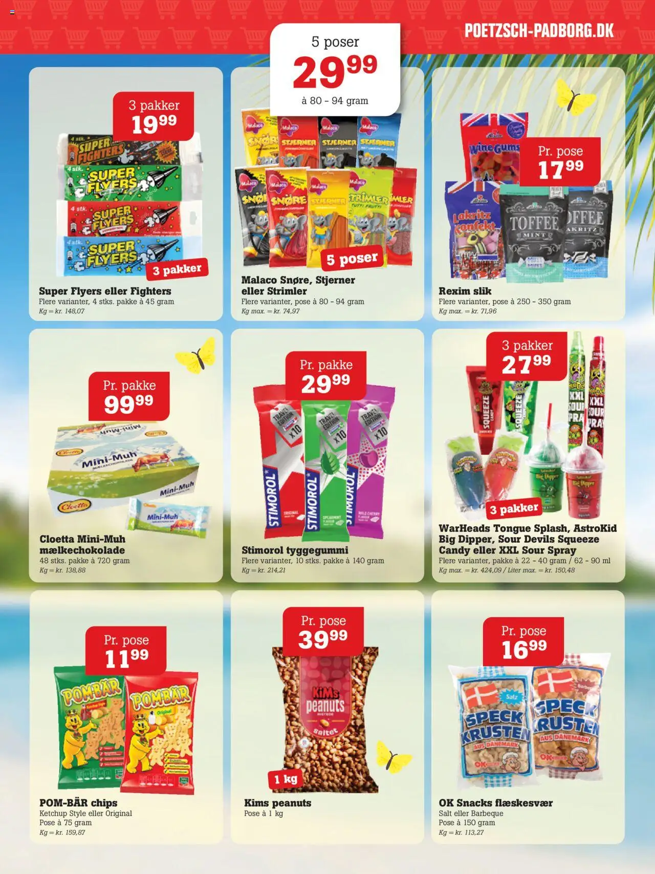 Poetzsch Padborg Tilbudsavis gyldig fra 26.06.2025 | Side: 10 | Produkter: Slik, Chips, Ketchup, Peanuts