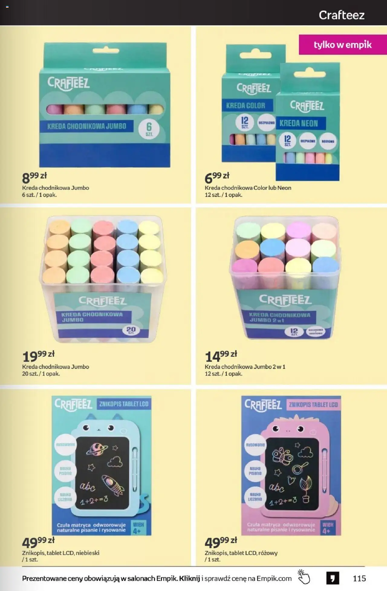 Empik promocje od 18.06.2025 | Strona: 115 | Produkty: Tablet