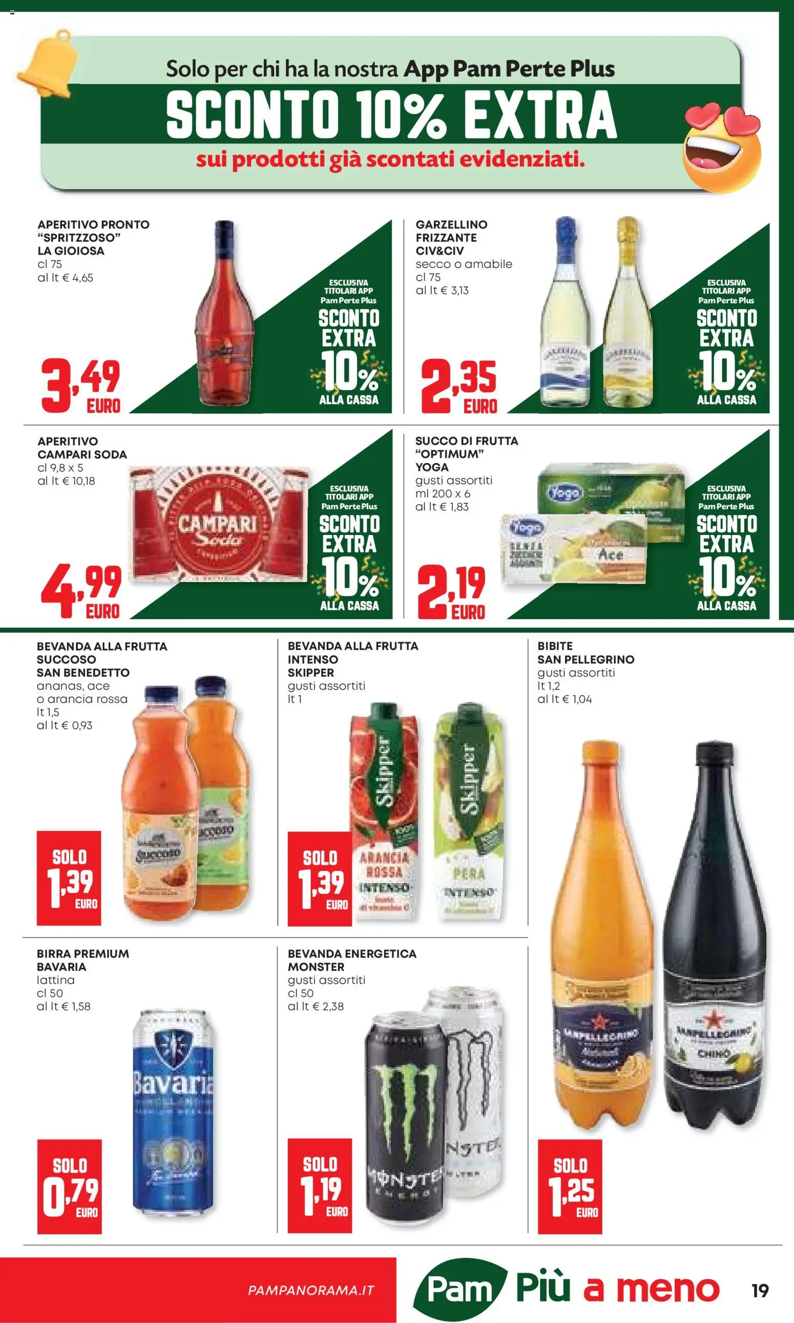 Volantino Panorama del 20.11.2025 | Pagina: 19 | Prodotti: Birra, Frutta, Pera, Arancia