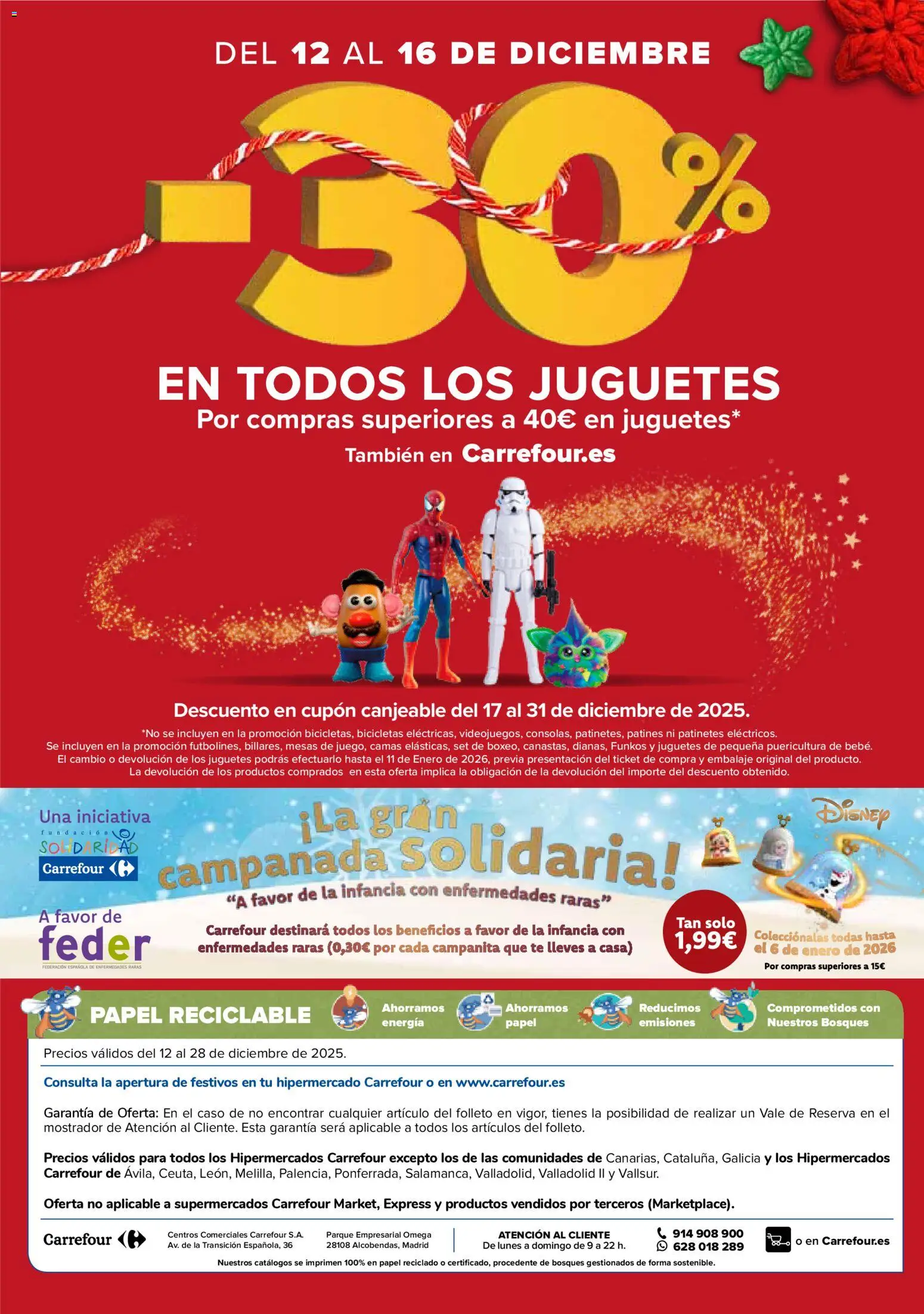 Carrefour folleto │ válido desde el 12.12.2025 | Página: 97 | Productos: Té, Juguetes