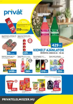 PRIVÁT Déli vármegyék - amely érvényes a következő dátumtól: 12.02.2026