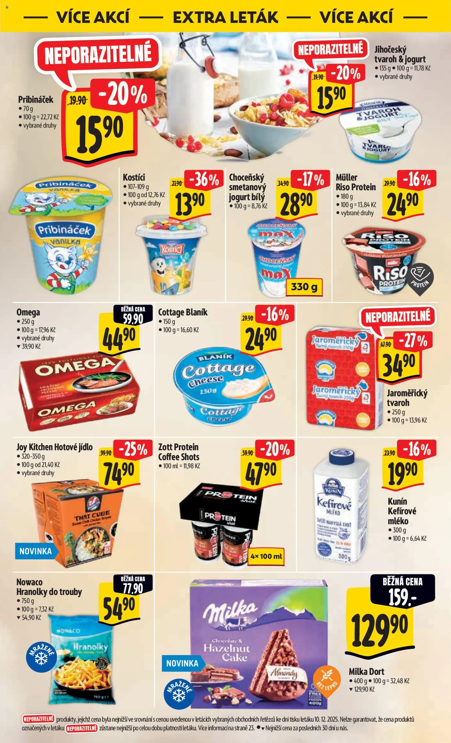 Albert leták - Hypermarket od 17.12.2025 | Strana: 43 | Produkty: Mléko, Jogurt, Kostici, Cottage