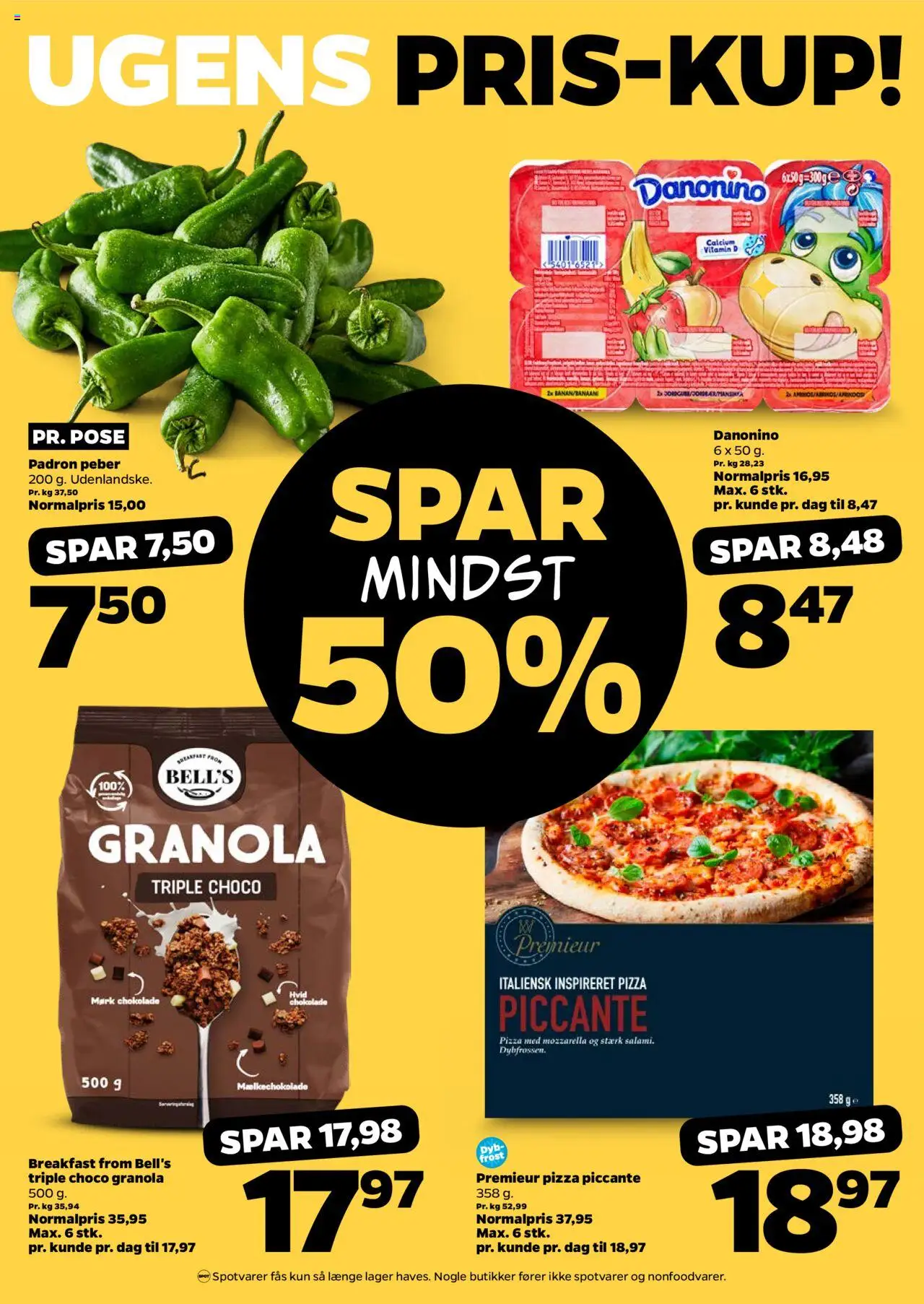 Netto Tilbudsavis gyldig fra 05.07.2025 | Side: 11 | Produkter: Chokolade, Pizza, Peber, Mozzarella