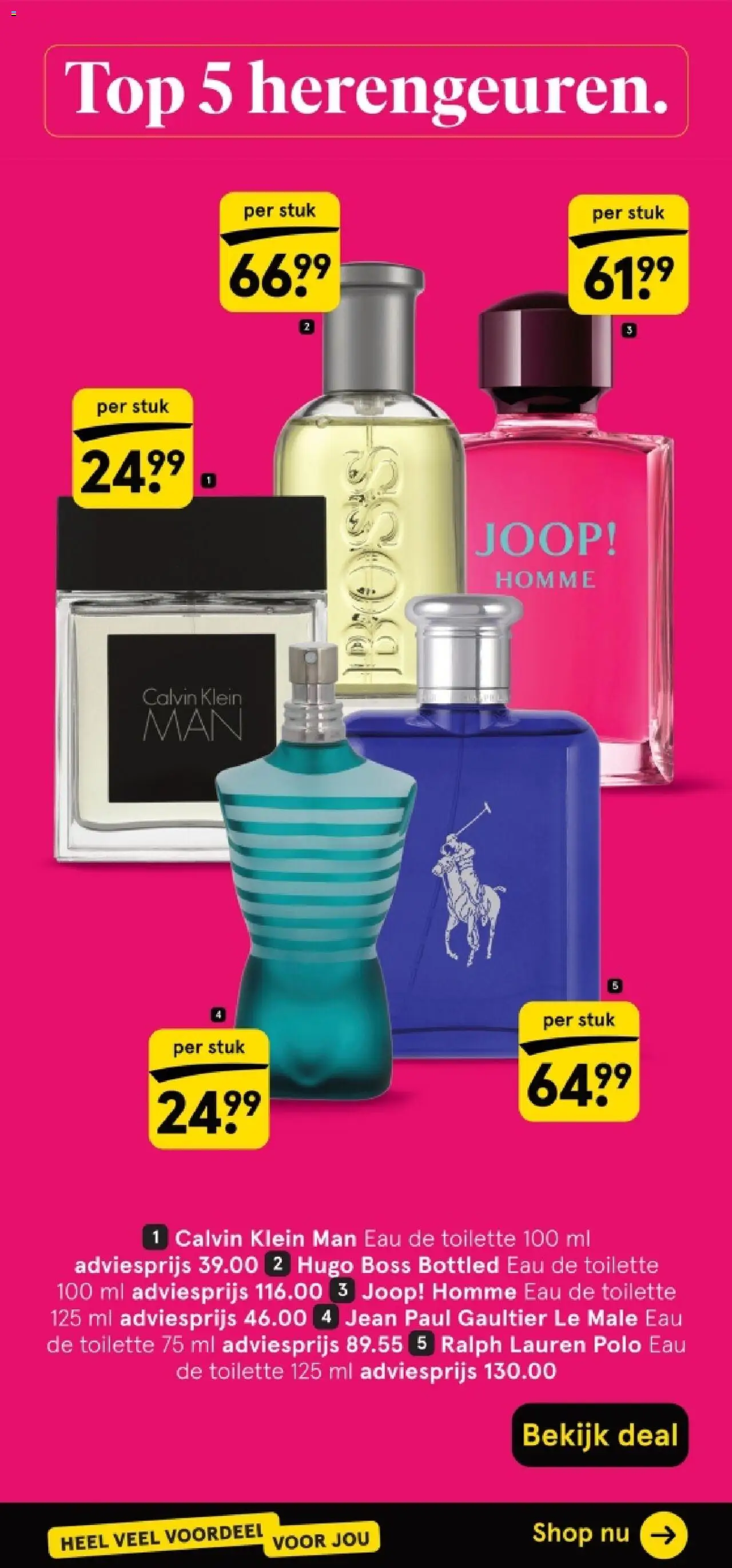  | Pagina: 63 | Producten: Eau de toilette