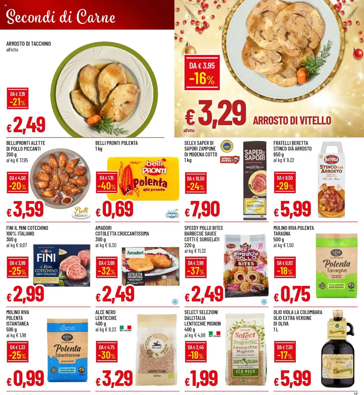 Volantino Galassia del 15.12.2025 | Pagina: 17 | Prodotti: Legumi, Pollo, Lenticchie, Barbecue