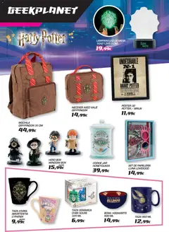Vista previa Toy Planet Catálogo de Geek Fan válido desde el 04.12.2025 | Página: 46 | Productos: Mochila, Mesa, Neceser, Lámpara