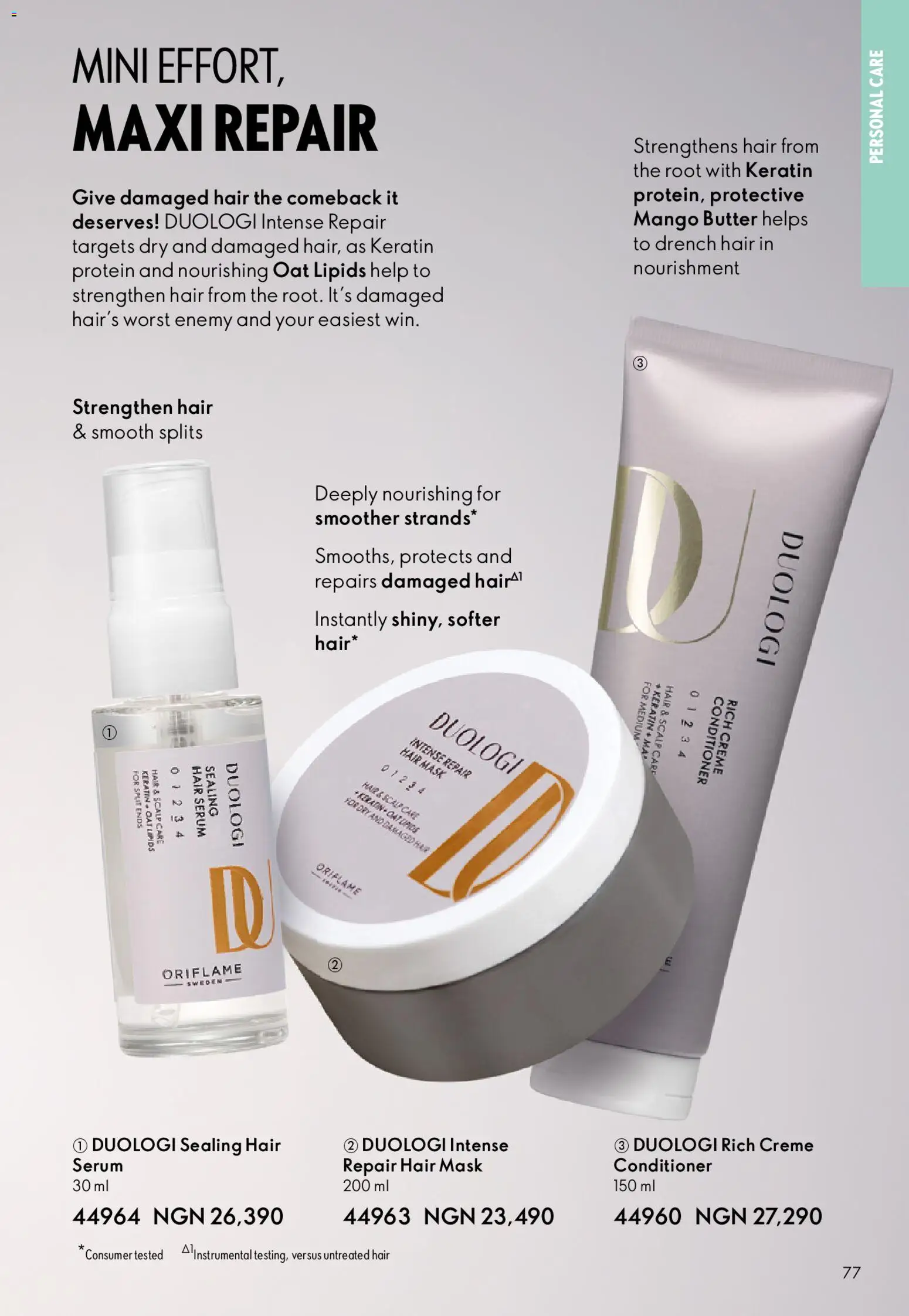 Oriflame - Catalogue 01/2026 valid from 01.01.2026 | Page: 77