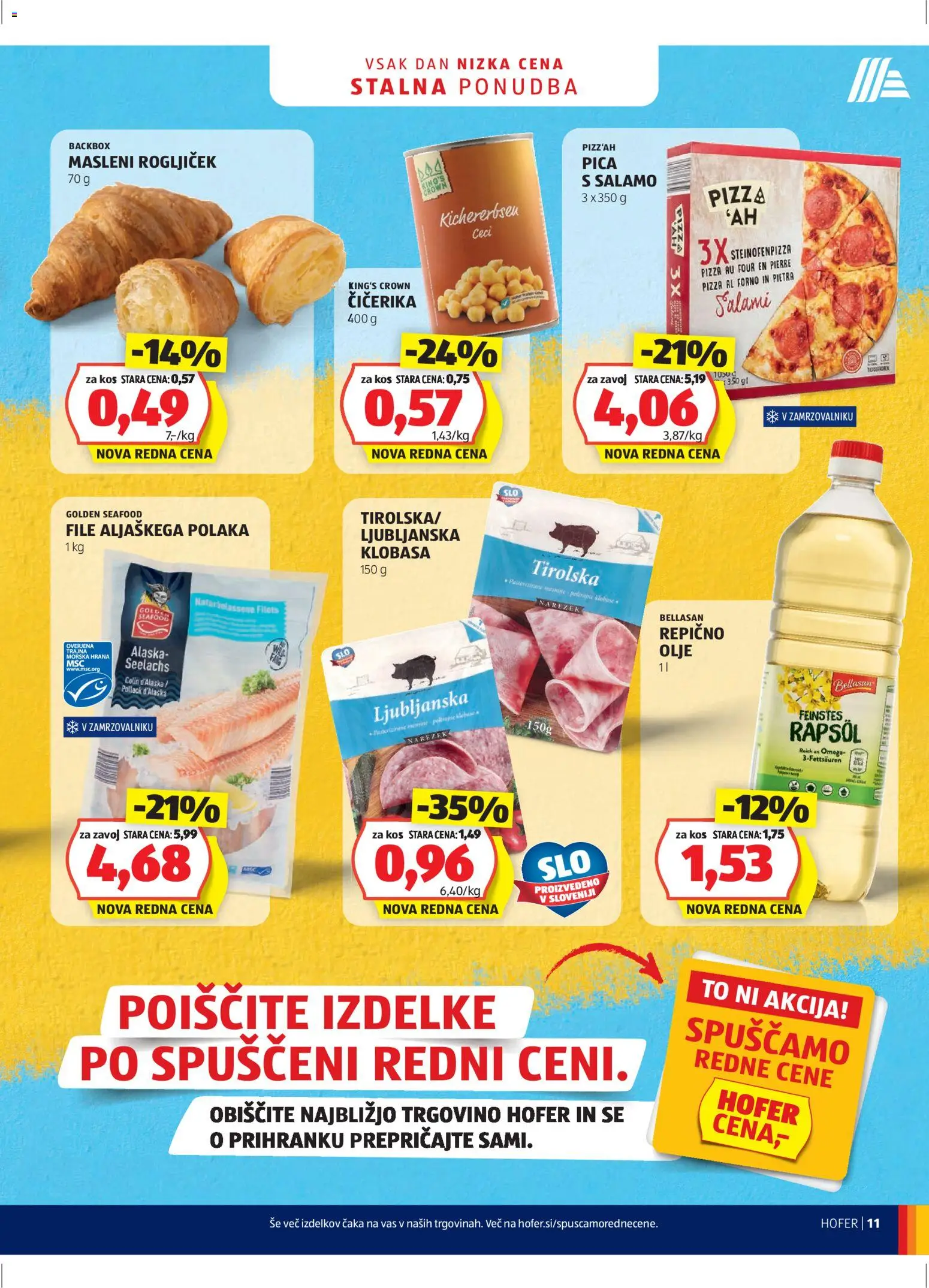 Hofer SI katalog | vrijedi od 18.12.2025 | Stranica: 11 | Proizvodi: Pica, Pizza