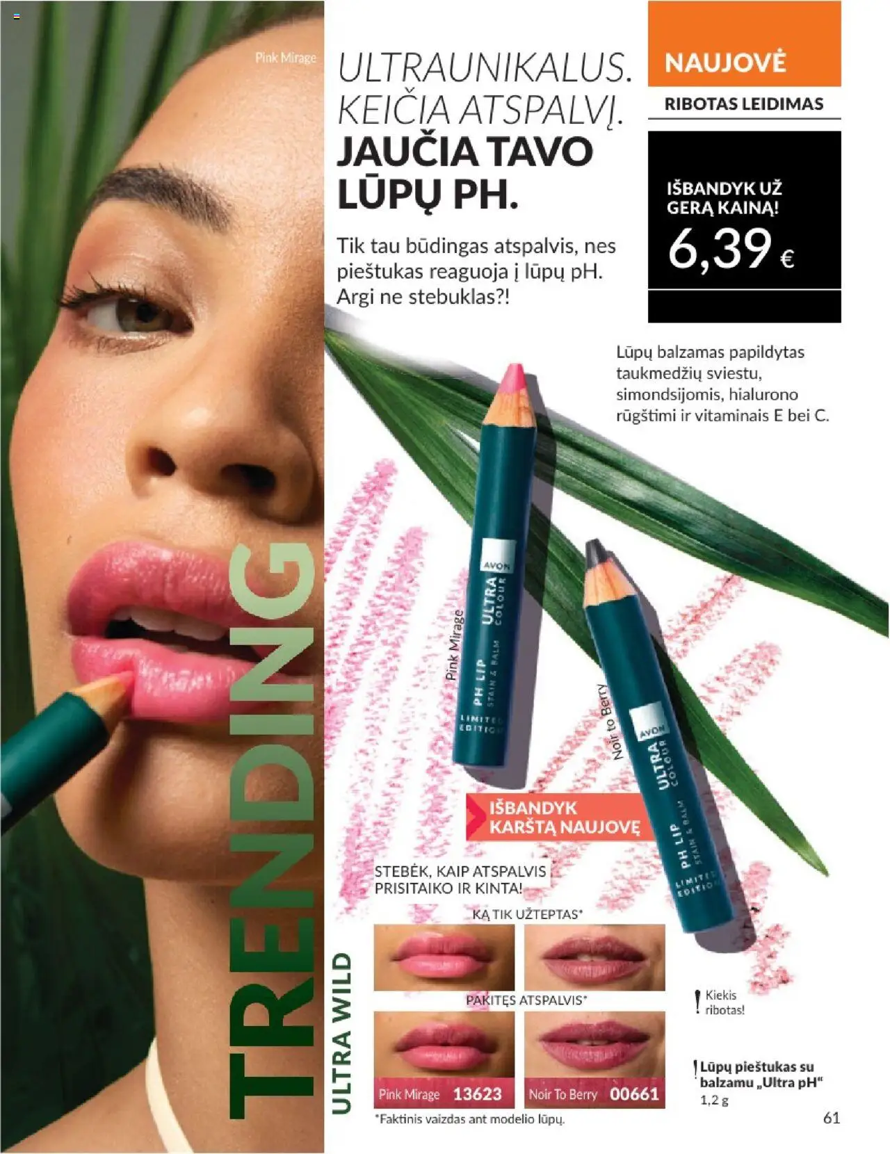 AVON - Leidinys│galioja nuo 01.08.2025 | Puslapis: 61 | Prekių: Balzamas