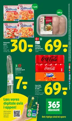 Coca-Cola eller Fanta 24-pak*, Flere varianter. 24 x 33 cl. Literpris 8,71 + pant. Frit valg. 1 pakke. gyldig fra 01.01.2026 | Side: 5