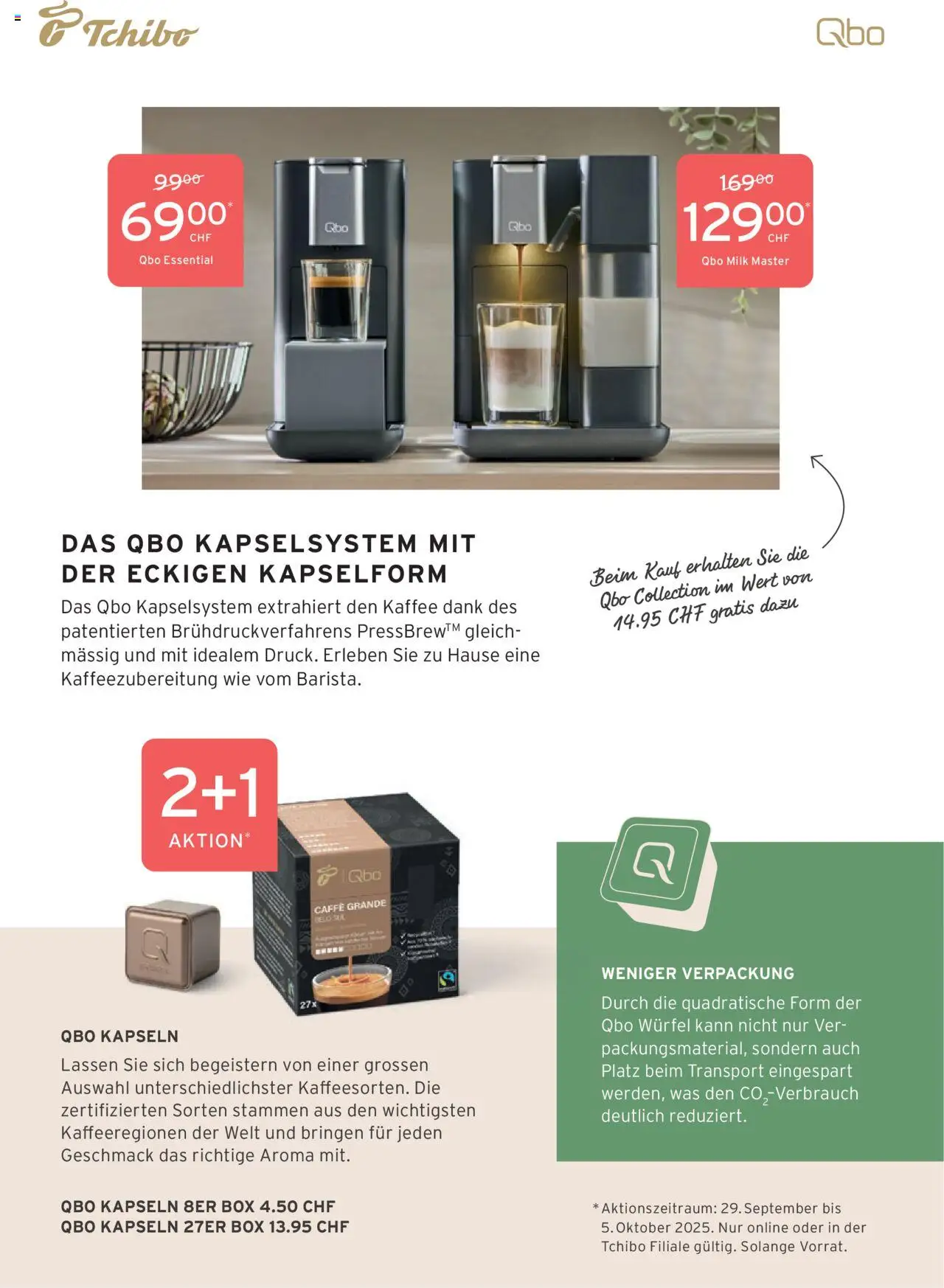 Tchibo Aktionen Run & Shine – gültig ab 30.09.2025 | Seite: 40 | Produkte: Box, Kaffee