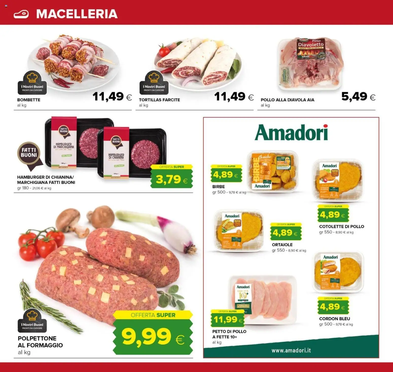Volantino Oasi del 21.11.2025 | Pagina: 12 | Prodotti: Petto di Pollo, Pollo, Formaggio, Griglia
