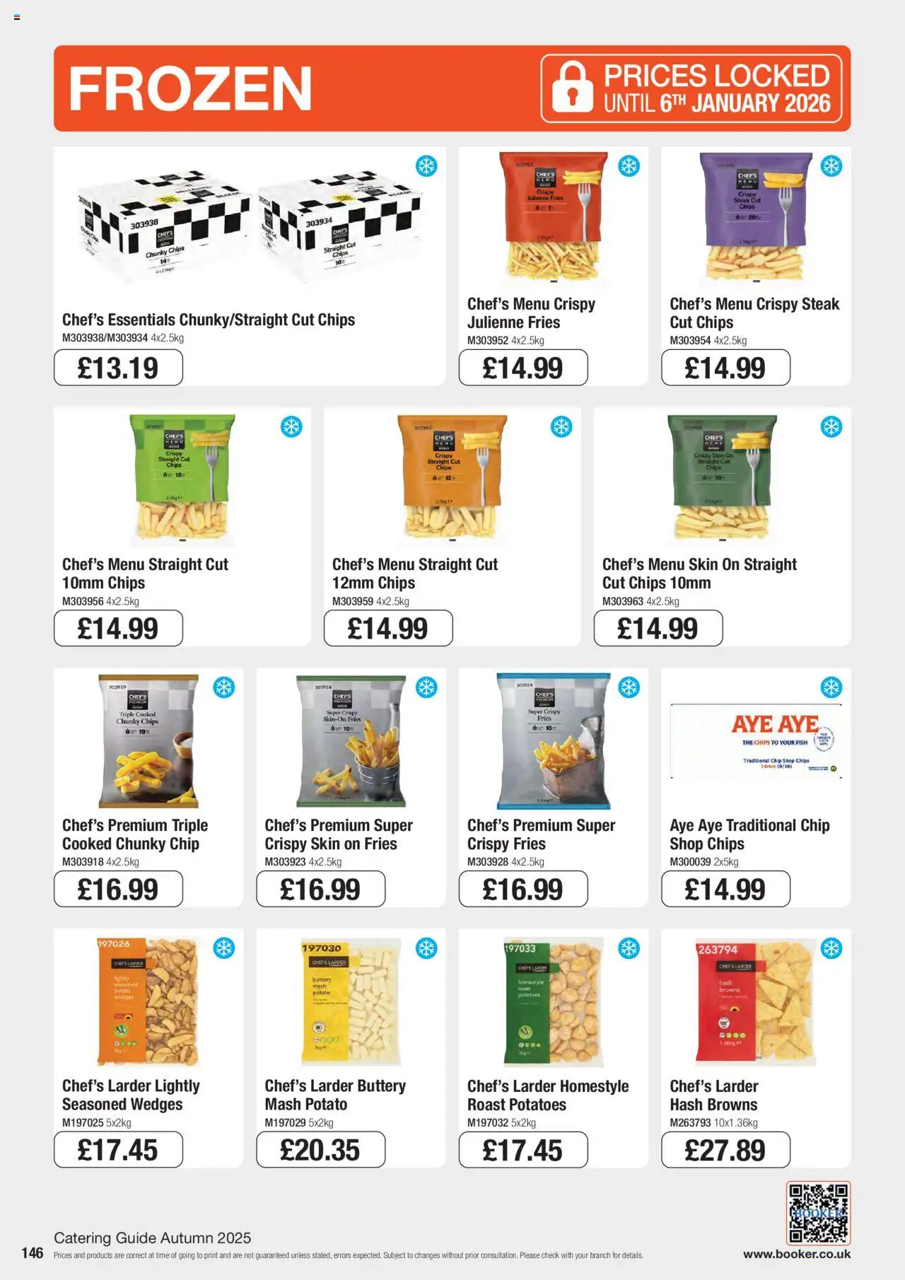 {H1} | Page: 146 | Products: Fish, Chips, Potatoes