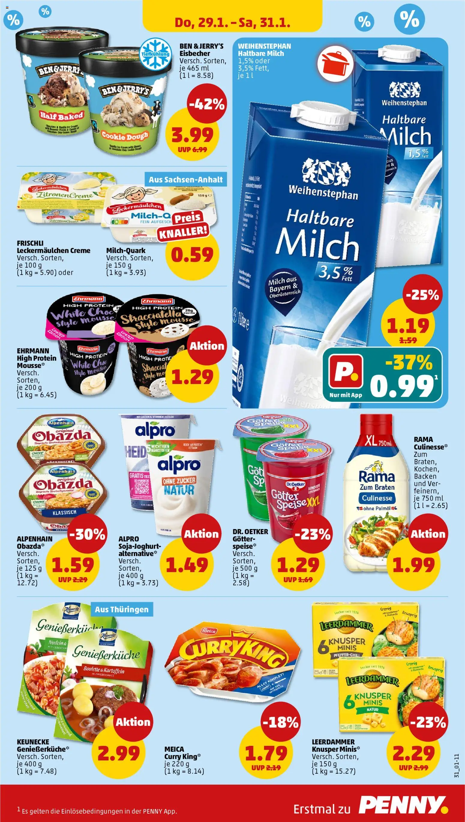 Penny Prospekt 	 – gültig ab 26.01.2026 | Seite: 33 | Produkte: Kartoffeln, Alpro, Zucker, Nudeln