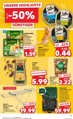 SHEBA, Sauce Collection oder Selection Katzenfutter, versch. Sorten je 85-g-Packg. ab 12.02.2026 gültig | Seite: 15