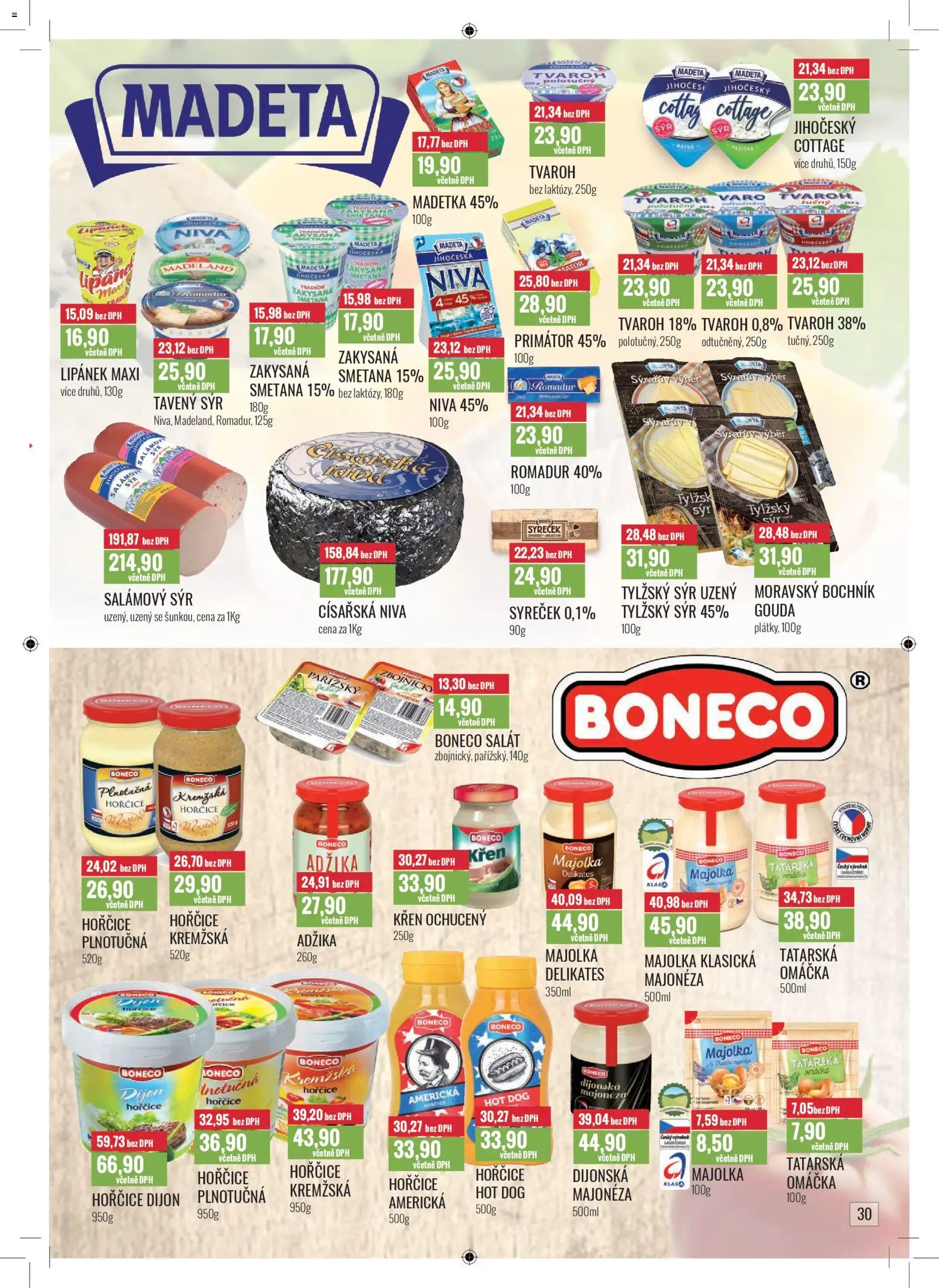 Ratio leták od 01.01.2026 | Strana: 31 | Produkty: Lipánek, Hořčice, Zakysaná smetana, Cottage