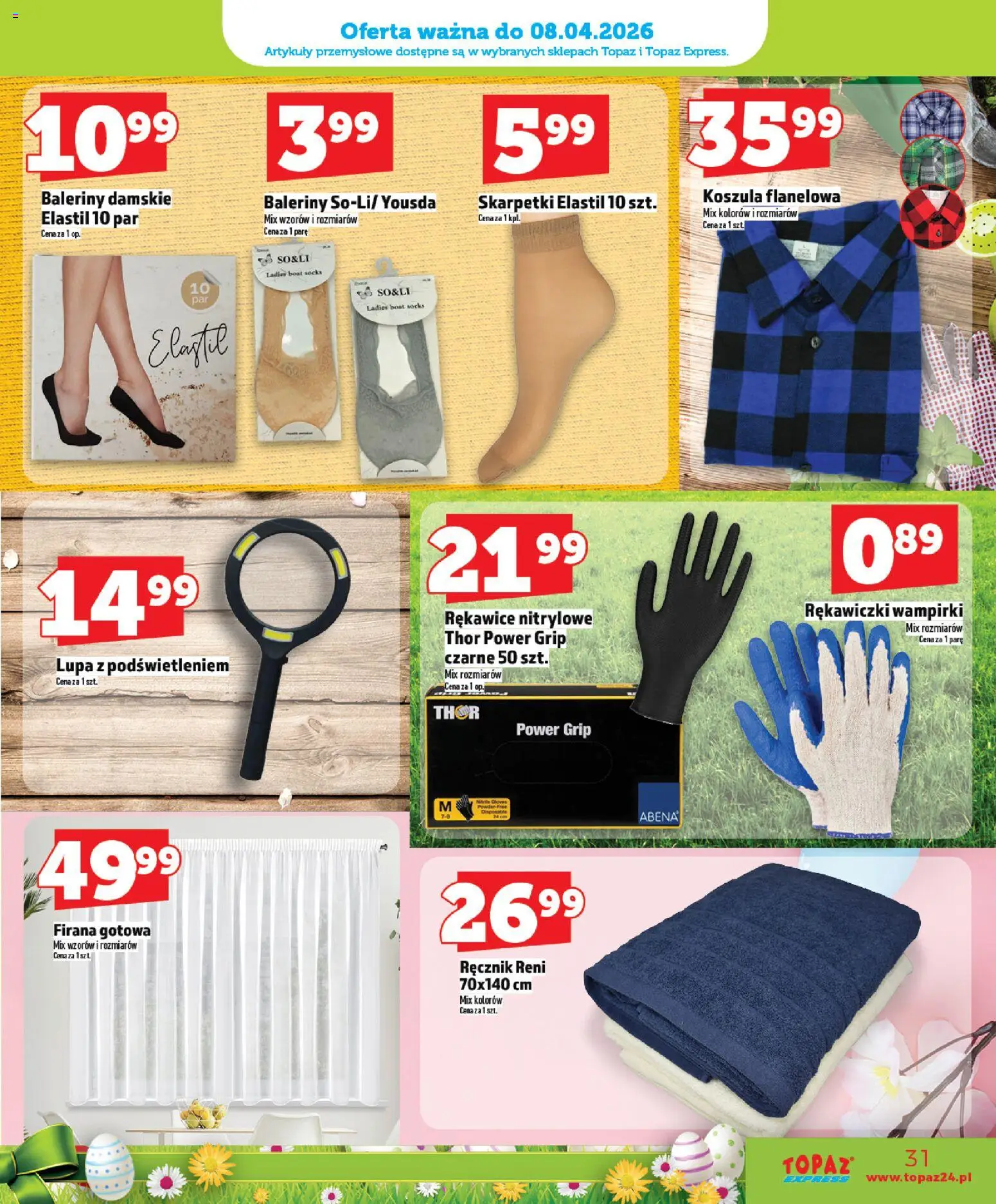 Topaz gazetka - Express od 02.04.2026 | Strona: 31