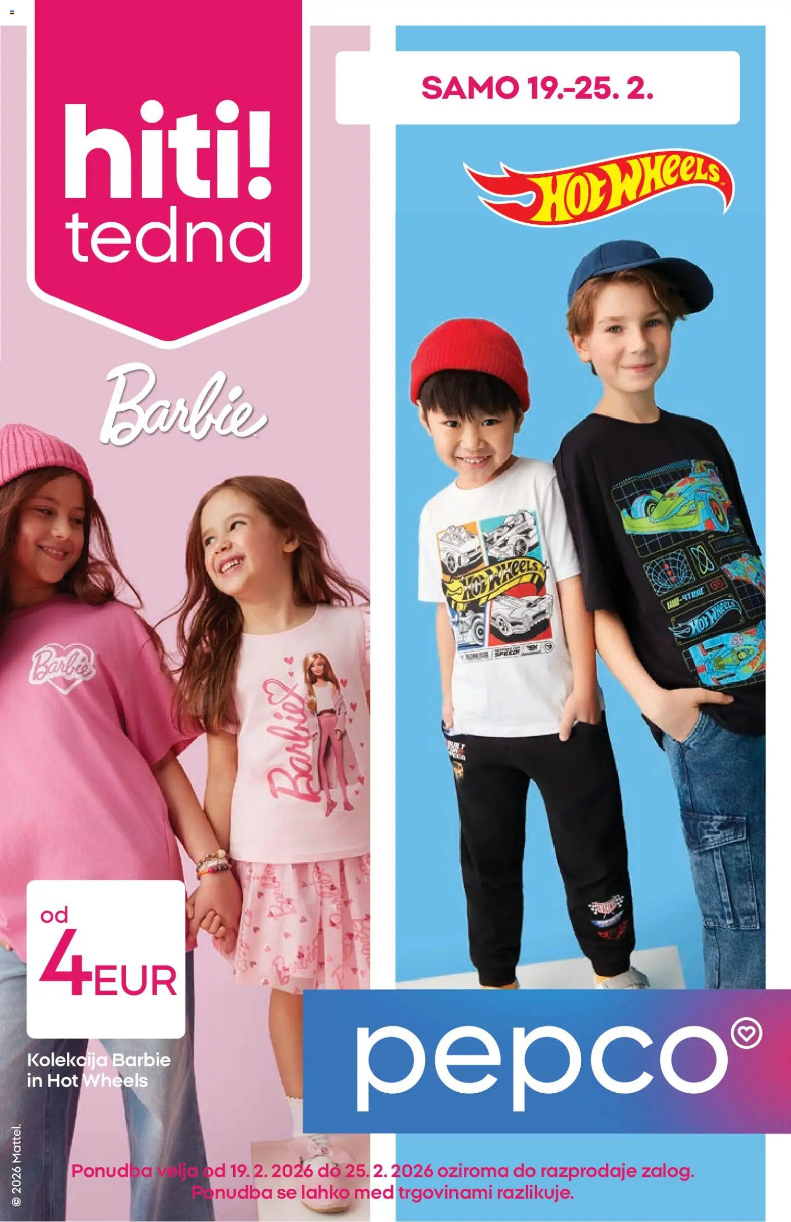 Novi Pepco katalog ponudbe – veljaven od 19.02.2026 | Stran: 1