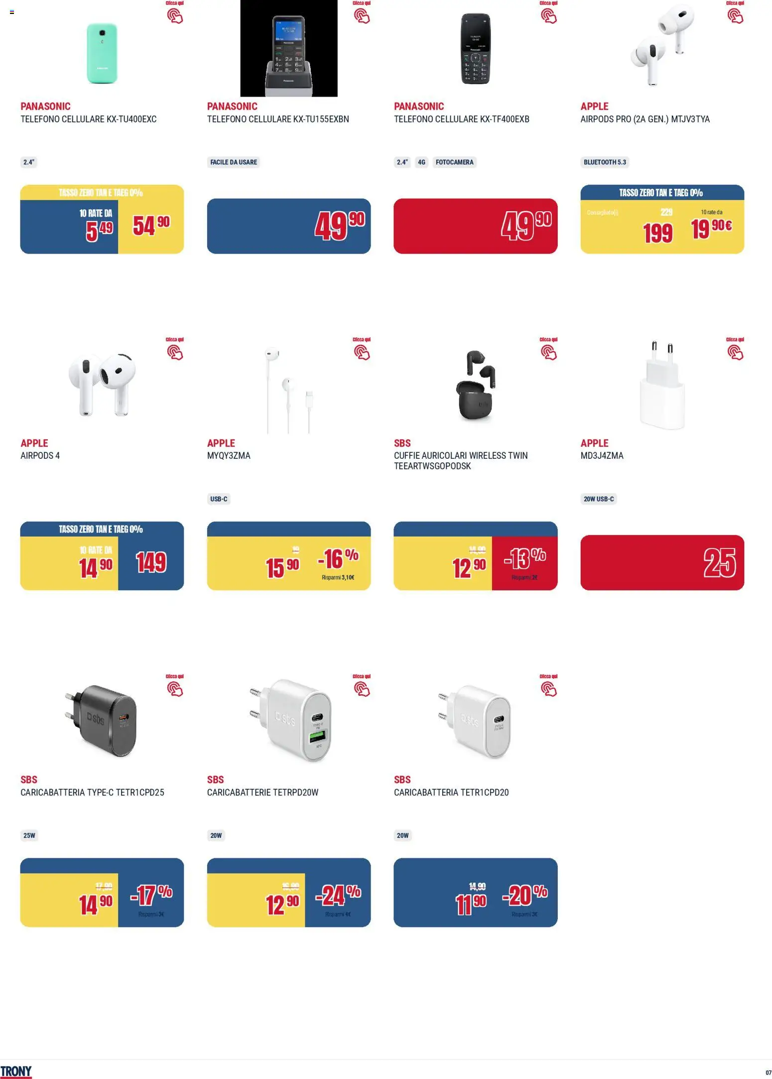 Volantino Trony del 05.02.2026 | Pagina: 7