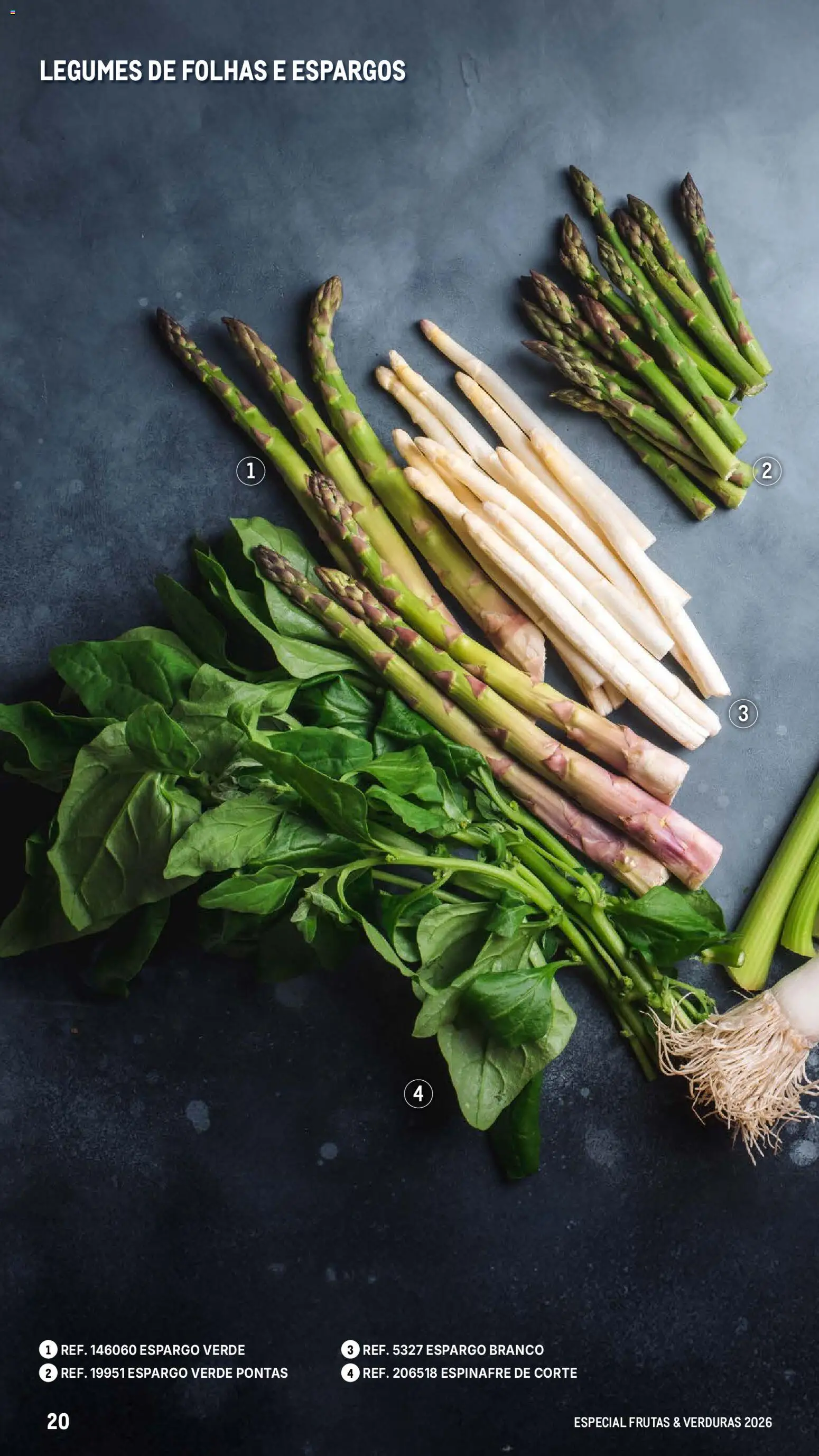 Makro Especial Frutas e Verduras 2026 │ válido de 06.03.2026 | Página: 20 | Produtos: Espargos